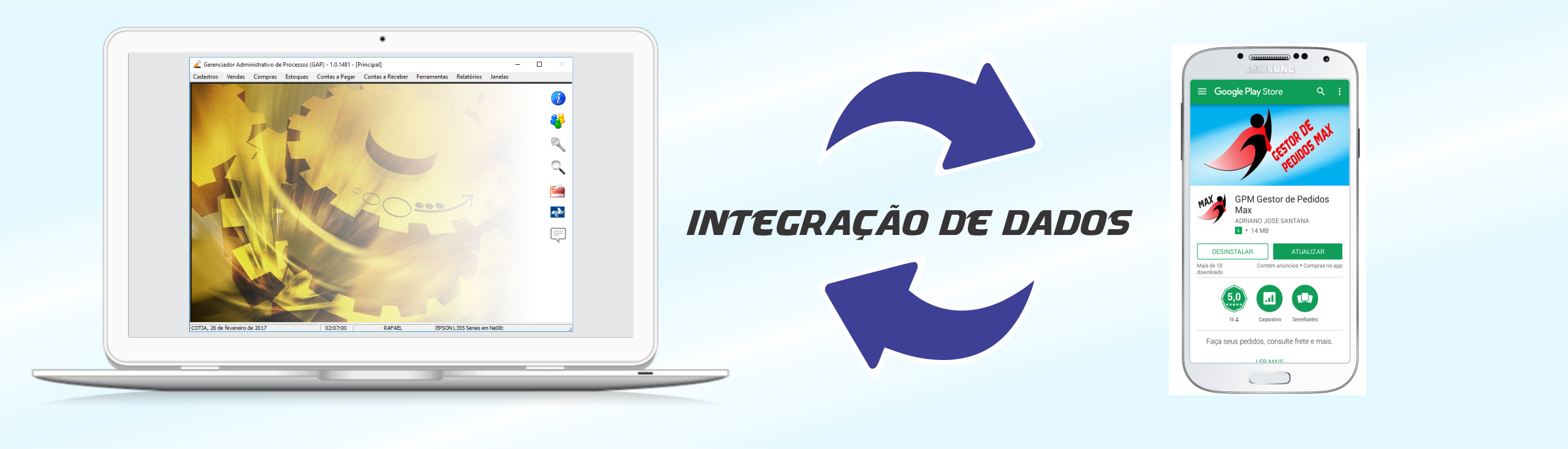 Integração GAP x GPM